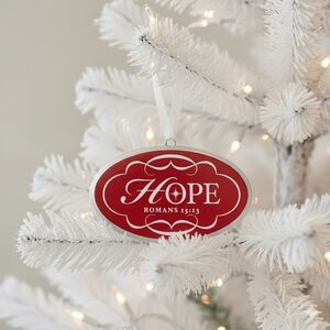 Hope Romans 15:13 Faith Wooden Ornament Decor